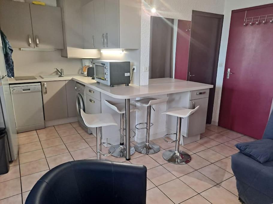 Appartement Le Florid Cap D'Agde, T2 , 4 Pers, 200M Plage, Terrasse 外观 照片